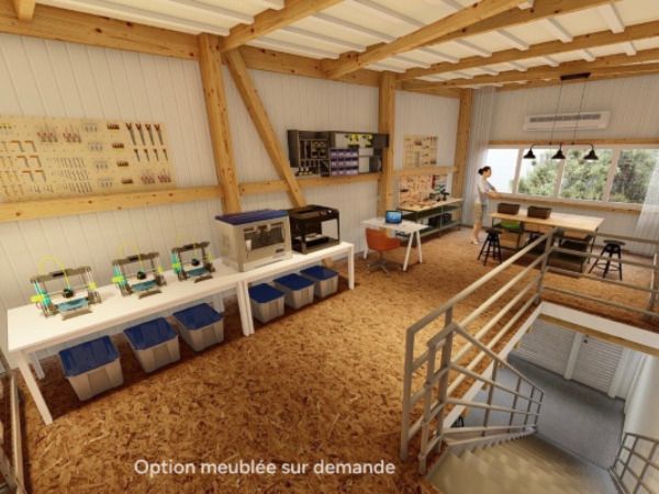 Location entrepôts 96 m² non divisibles