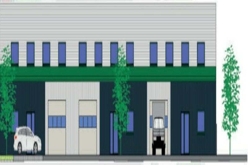 A Tignieu Jameyzieu, locaux d'activités de 230 m² disponibles à la location avec 2 places de parking.