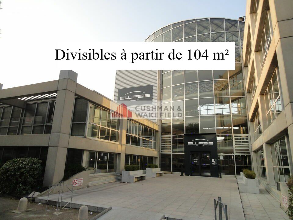 Location bureaux 1038 m² divisibles à partir de 104 m²