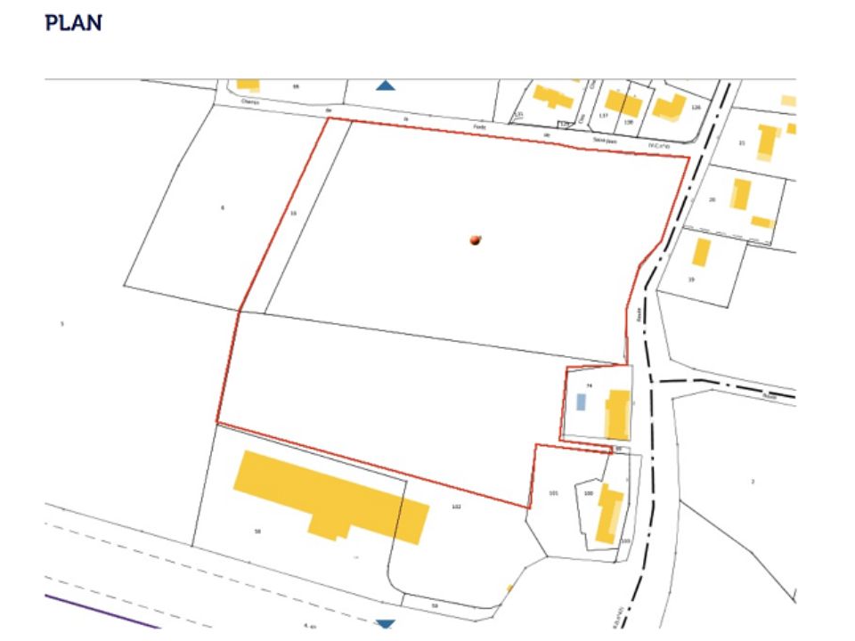 Terrain à vendre entre Mâcon et Bourg-en-Bresse (01)
