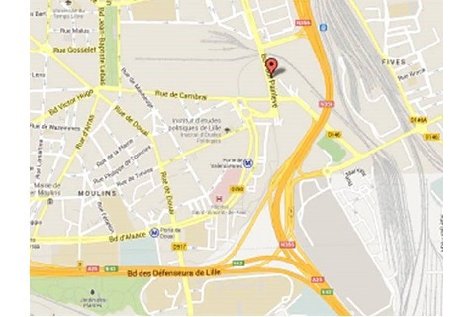 Bureaux de 80 m² à louer ou à vendre dans un bâtiment neuf, à Lille (quartier Euralille II)