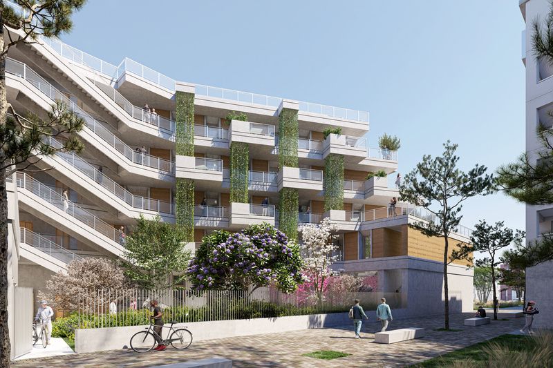 Programme neuf d'environ 871 m² situé sur le quartier d'affaires Odysseum