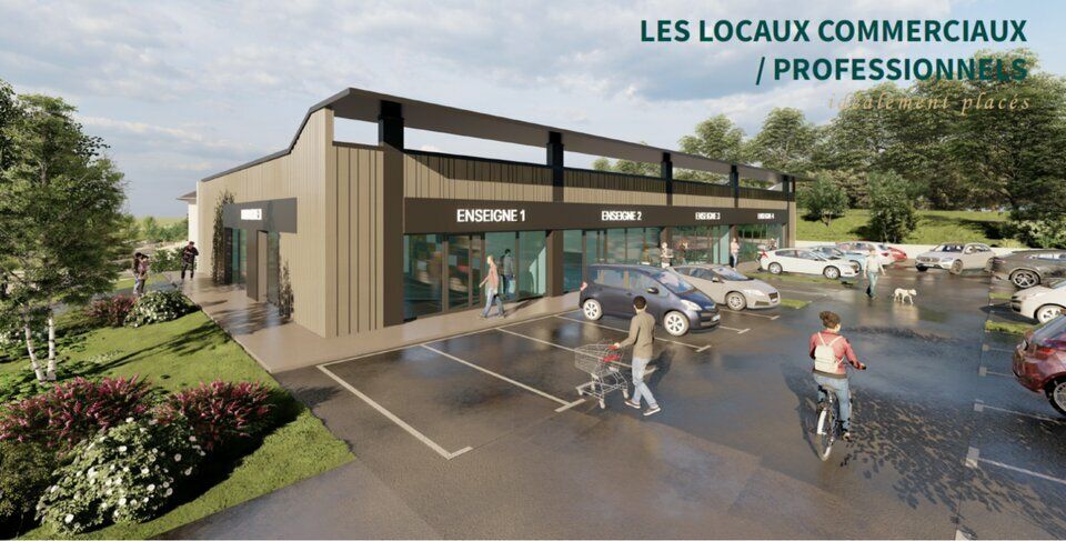Vente local commercial 625 m² divisibles à partir de 197 m²
