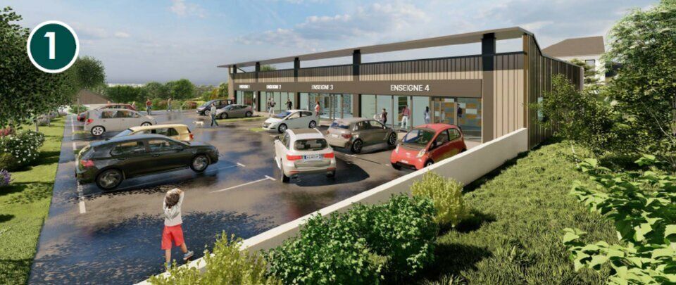 Local commercial à vendre - 625 m²