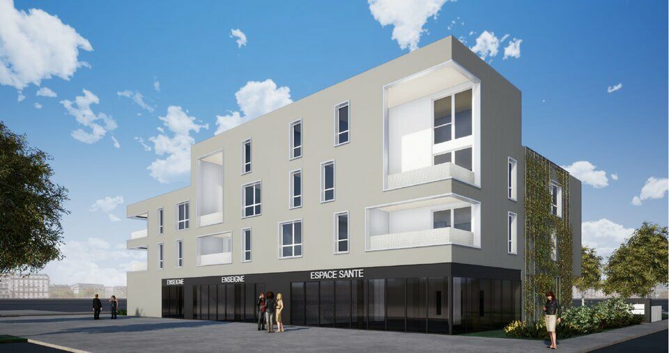 Vente bureaux 400.41 m² divisibles à partir de 76.1 m²