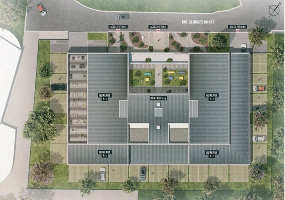Bureau à vendre Toulouse (31200) - 2466 m²