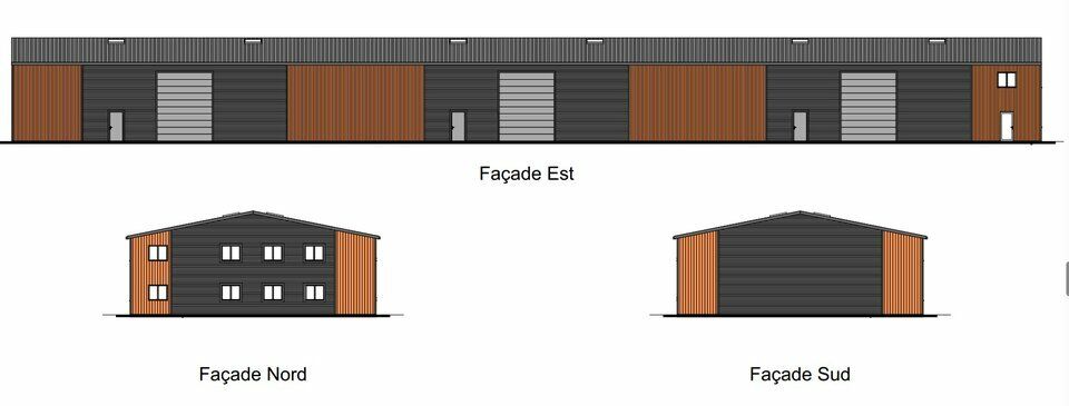 Location local d''activites 1440 m² non divisibles