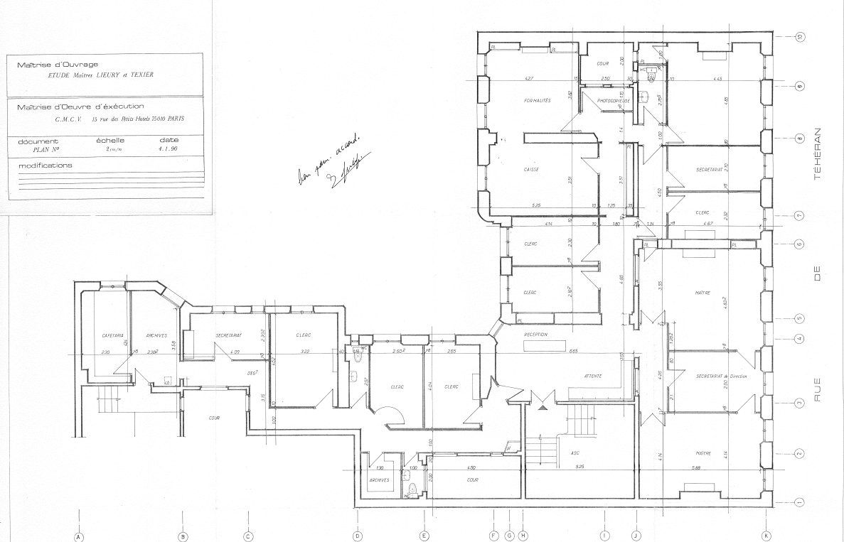 392 m² pour ce bureaux en vente à Paris