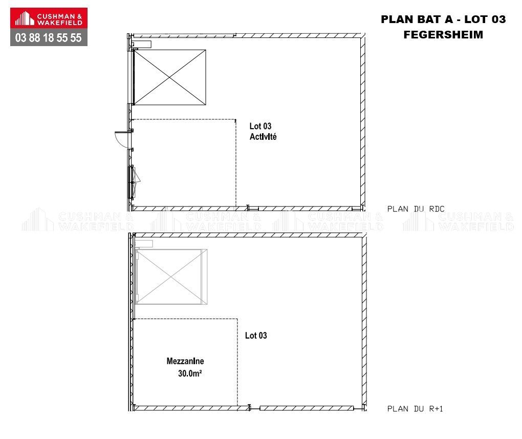 Vente activités 160 m² non divisibles