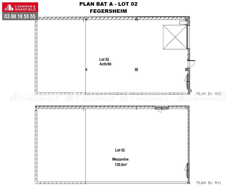 Vente activités 327 m² non divisibles