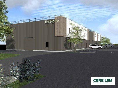 Vente local d''activites 1226 m² divisibles à partir de 247 m²