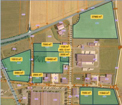 Vente terrain 38373 m² non divisibles