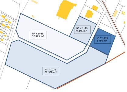 Vente terrain 52170 m² divisibles à partir de 8400 m²