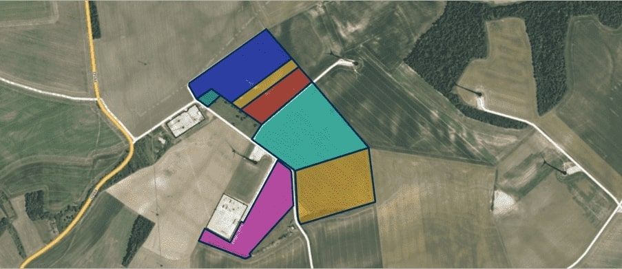 Vente terrain 71884 m² divisibles à partir de 2711 m²