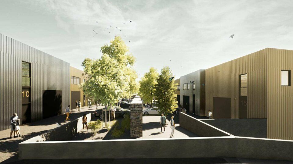 Nord Montpellier, locaux d'activité neufs avec mezzanine. Spécial artisans.