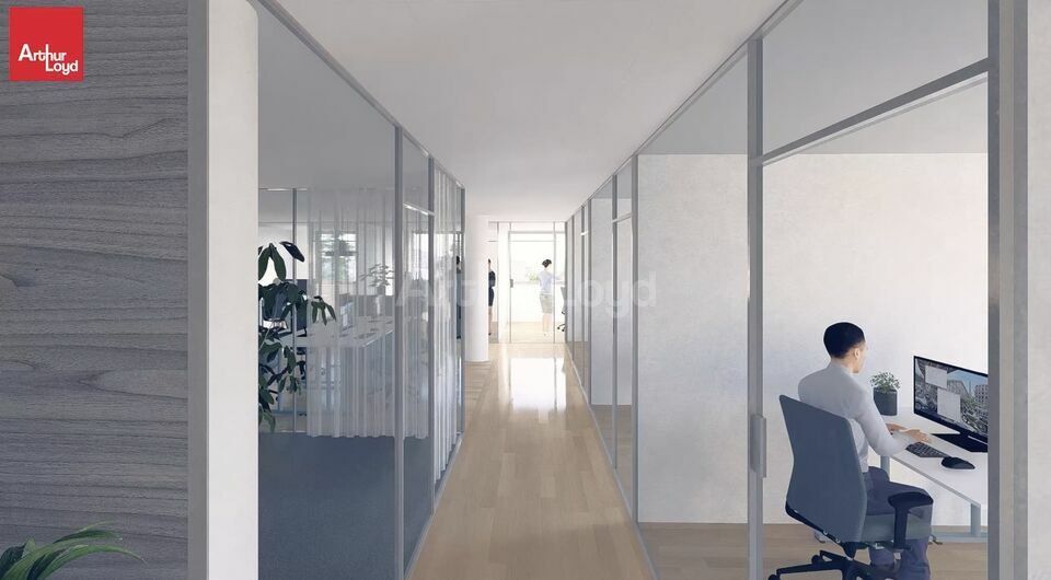 Bureaux Neufs à la Vente/location lumineux - IMMEUBLE PASSIVHAUS - RE2020