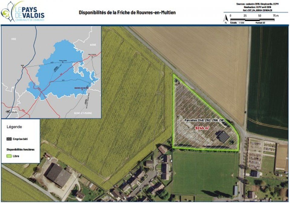 Vente terrain 9285 m² non divisibles