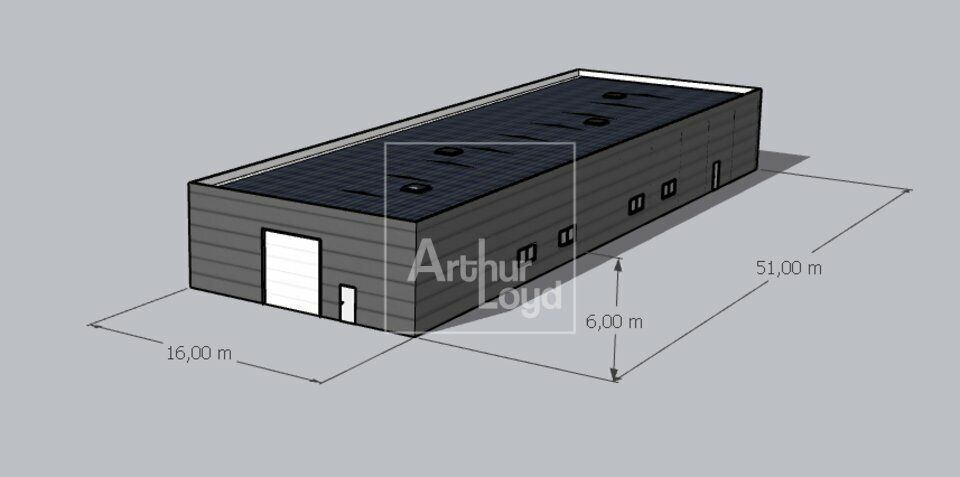 Vente local d''activites 800 m² non divisibles
