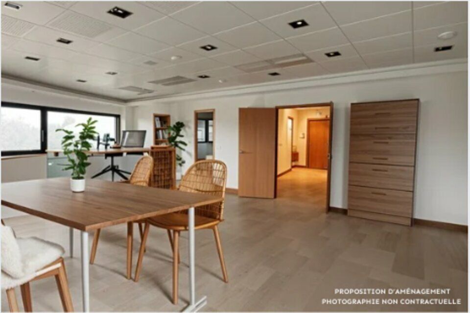 Location bureaux 173.69 m² non divisibles