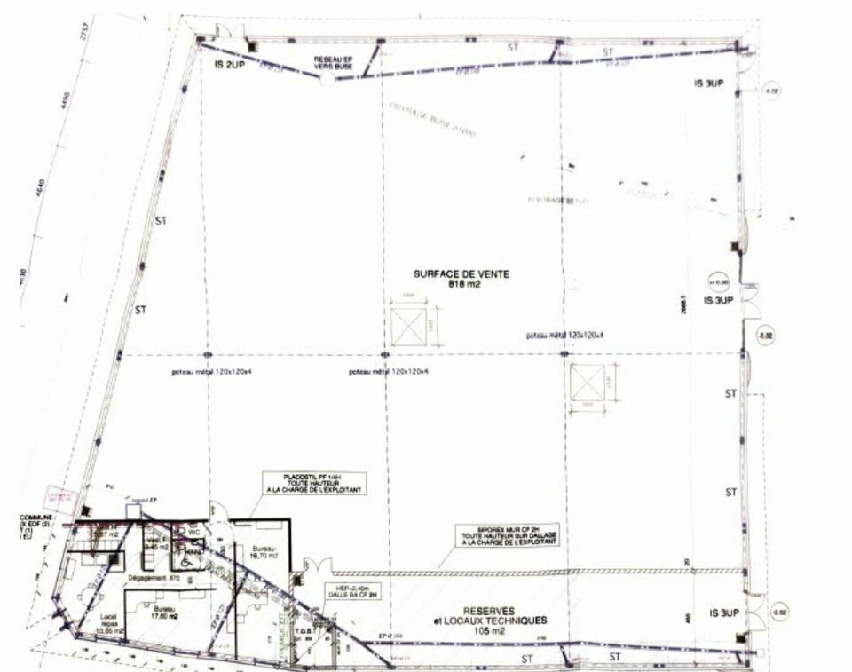 A LOUER LOCAL COMMERCIAL SUR LOUVIERS 