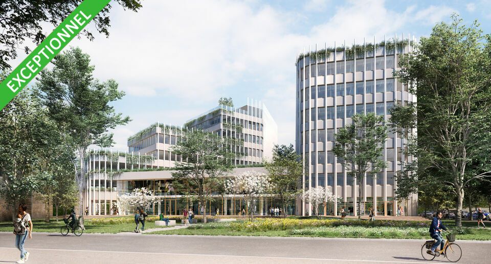 Location bureaux 5223 m² divisibles à partir de 128 m²