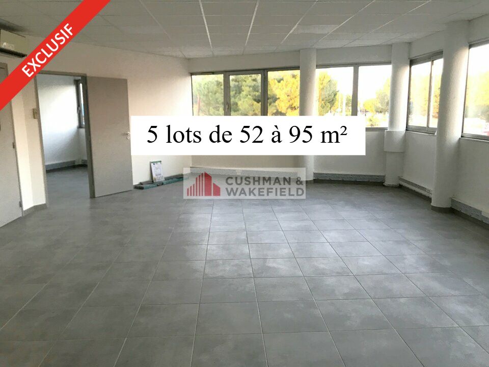 Location bureaux 351.62 m² divisibles à partir de 52 m²