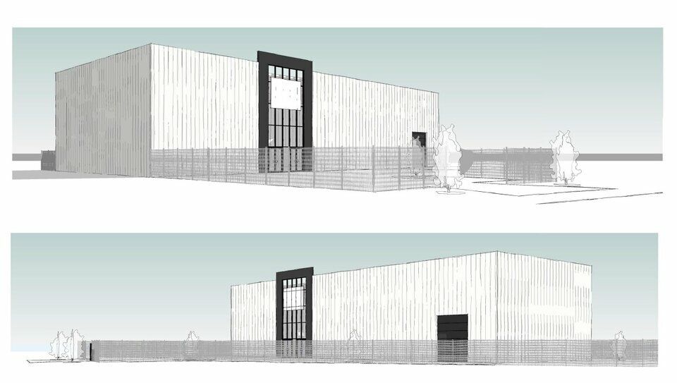 Location local commercial 1040 m² non divisibles