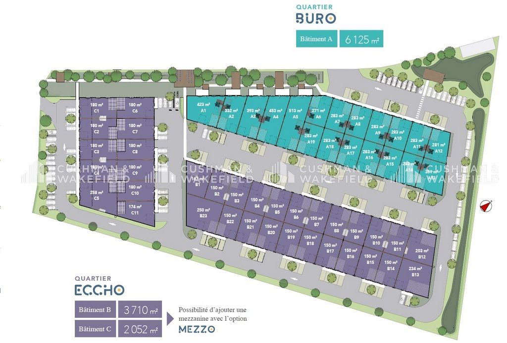 Vente activités 150 m² non divisibles
