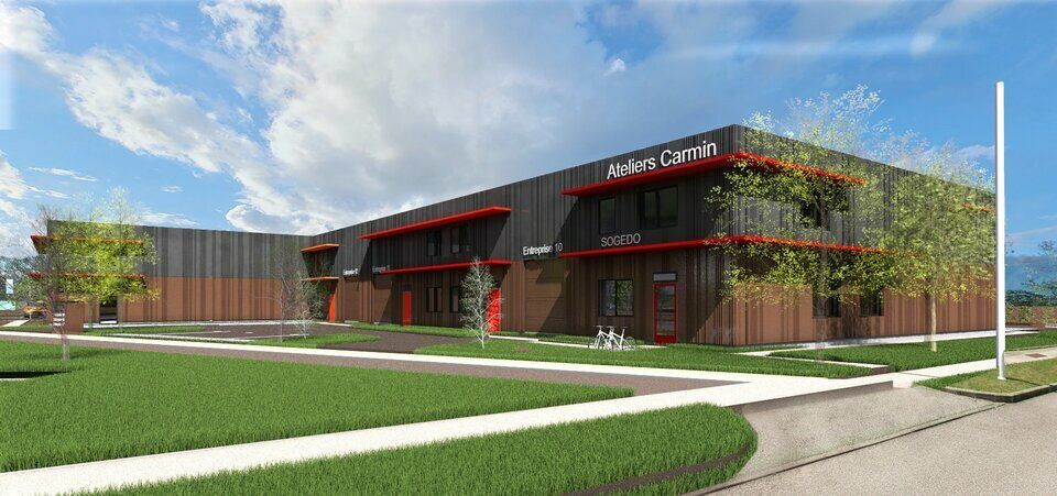 Vente local d''activites 2305 m² divisibles à partir de 160 m²