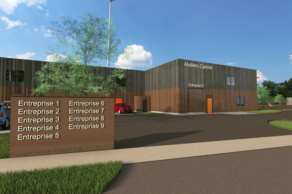 Location local d''activites 2305 m² divisibles à partir de 160 m²