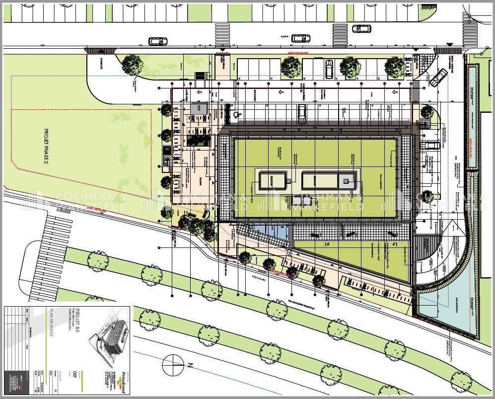 Location bureaux 4277 m² divisibles à partir de 736 m²