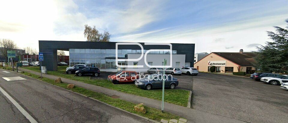 À Louer - Surface mixte de bureaux et stockage de 201,21 m² en RDC à Maxéville
