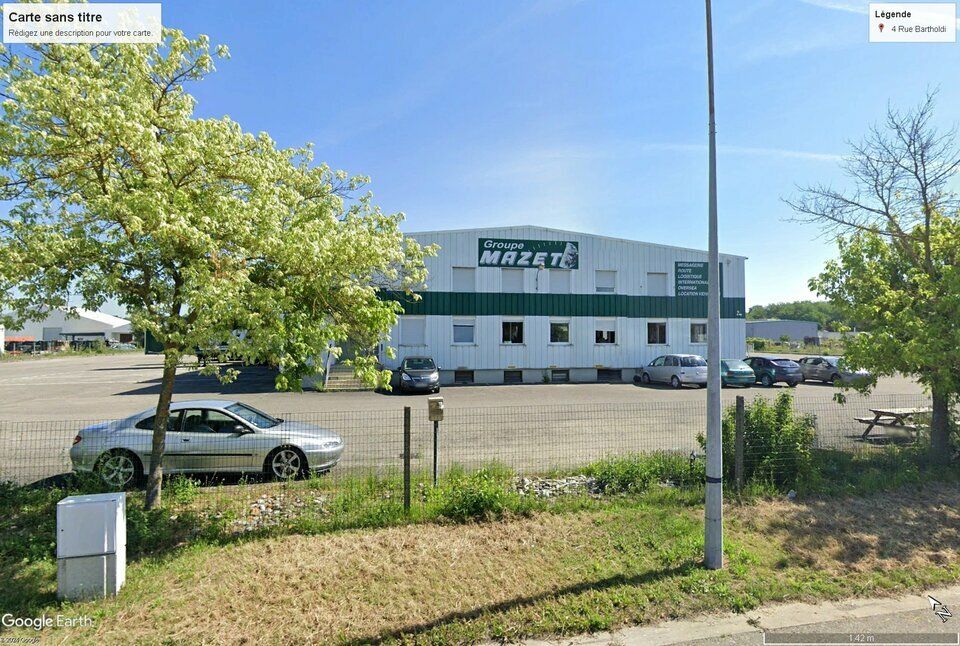 Location local d''activites 2165 m² non divisibles