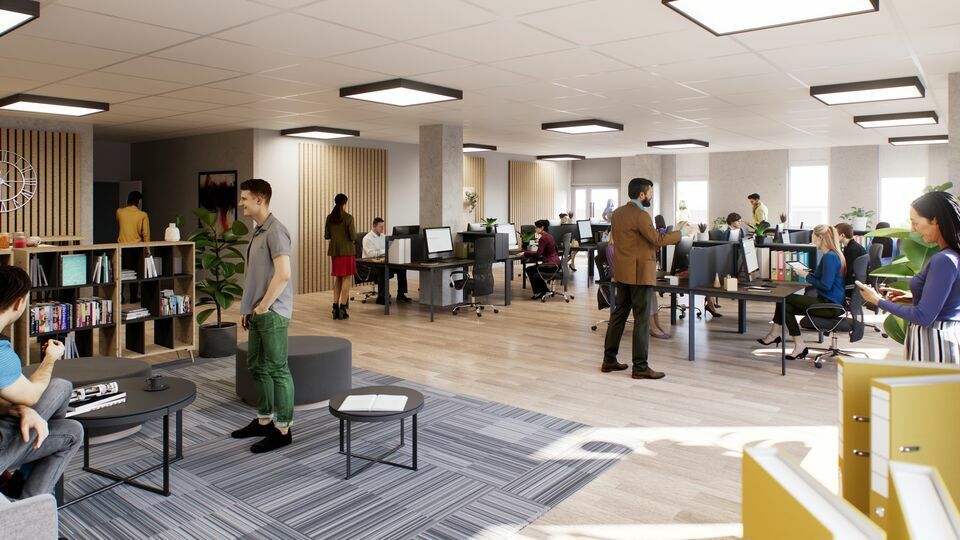 TOURS NORD BUREAUX A LOUER 3710 M² NEUFS SUR AXE BEFA