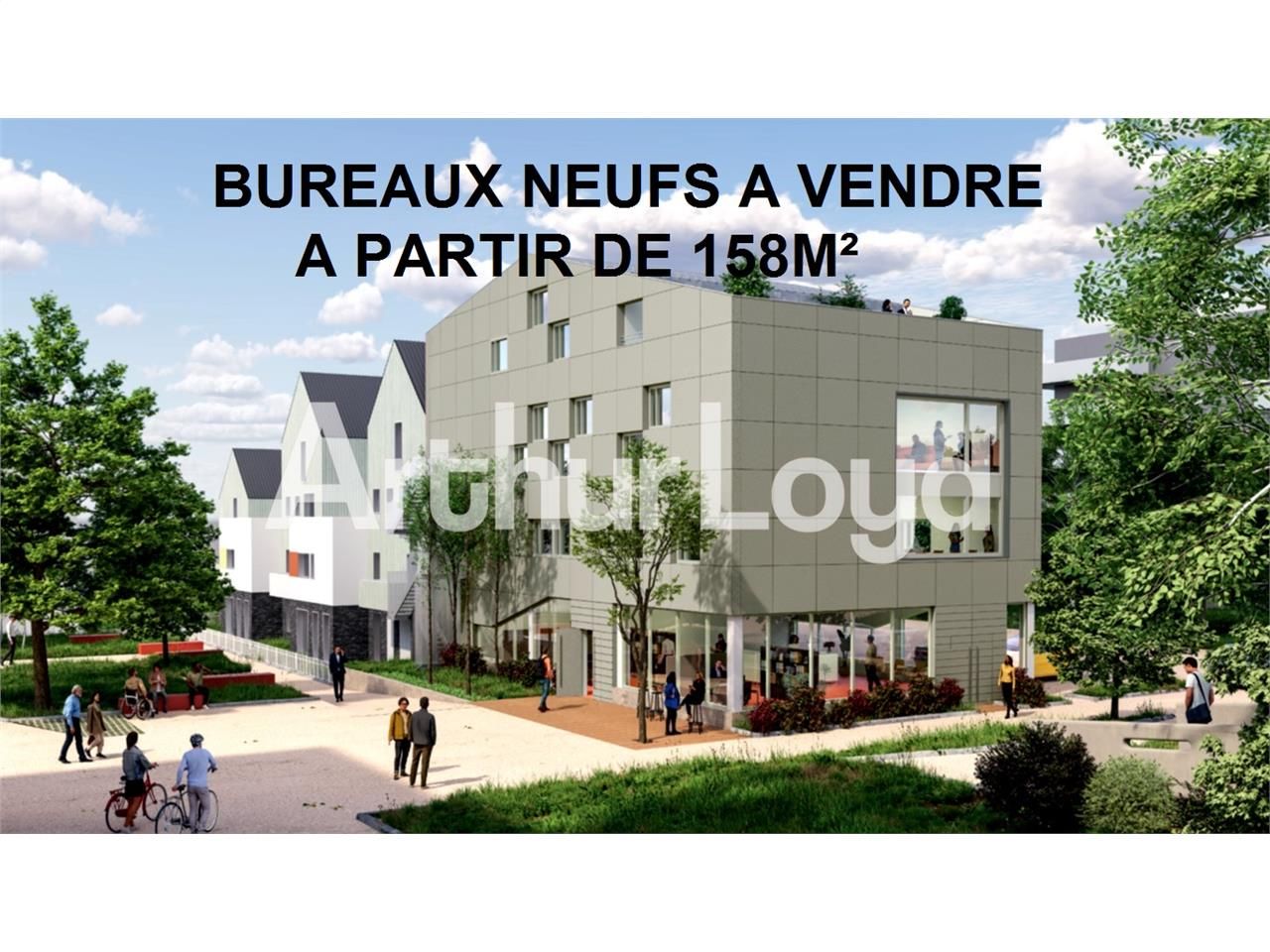 Vente bureaux 157.95 m² à HEROUVILLE SAINT CLAIR