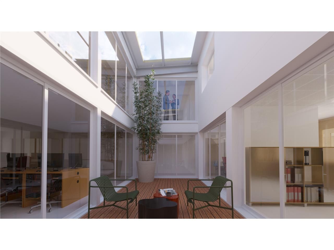 Location bureaux 161.00 m² à BEGLES