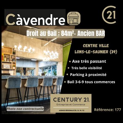 Vente local 84.00 m² à LONS LE SAUNIER