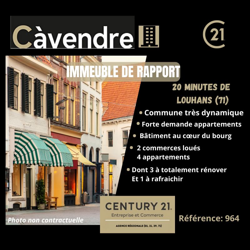 Vente local 600.00 m² à LOUHANS