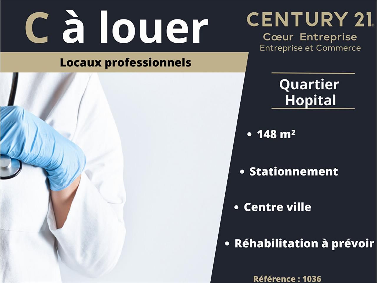 Location local 148.00 m² à LONS LE SAUNIER