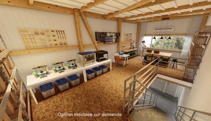 Location entrepôts 96 m² non divisibles