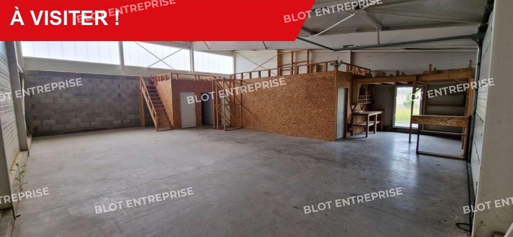 Location entrepôts 169 m² non divisibles