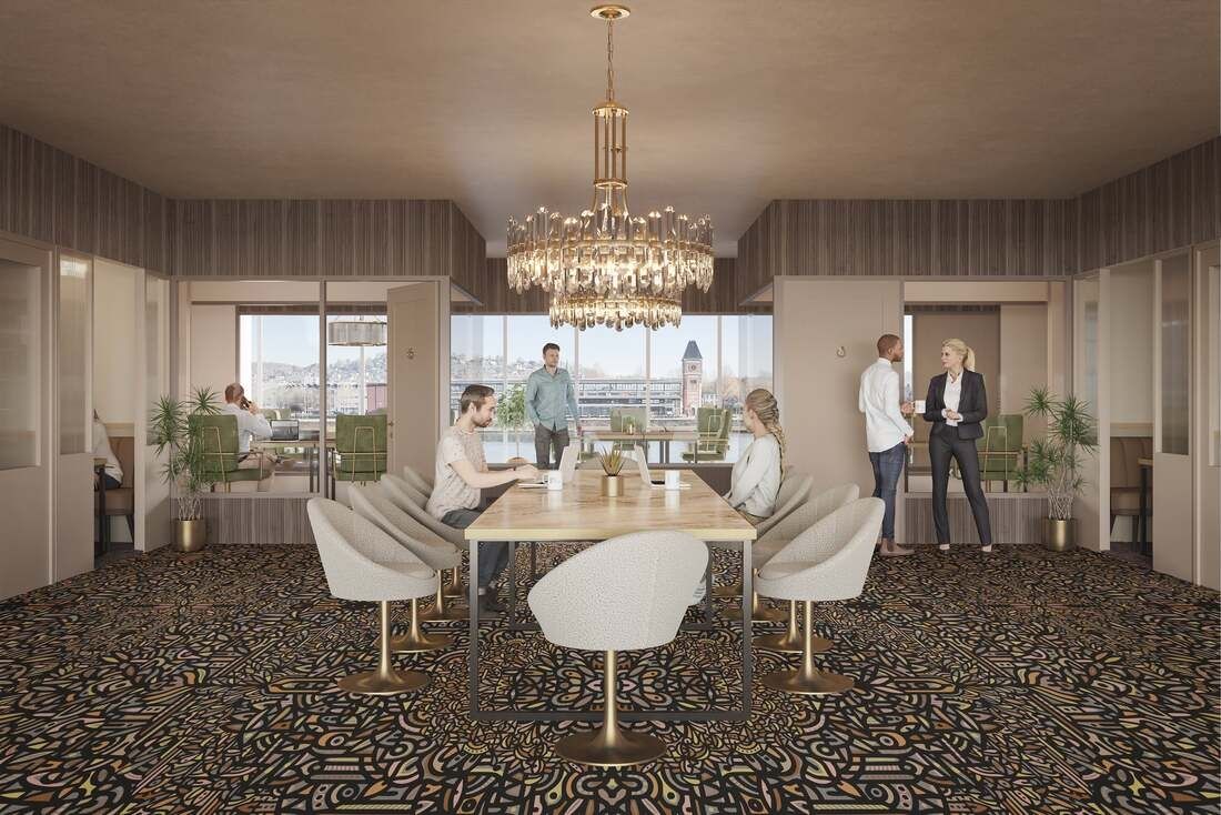 Location centre d'affaires 100 m² divisibles à partir de 15 m²