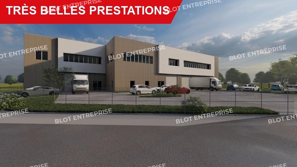 Vente entrepôts 740 m² non divisibles