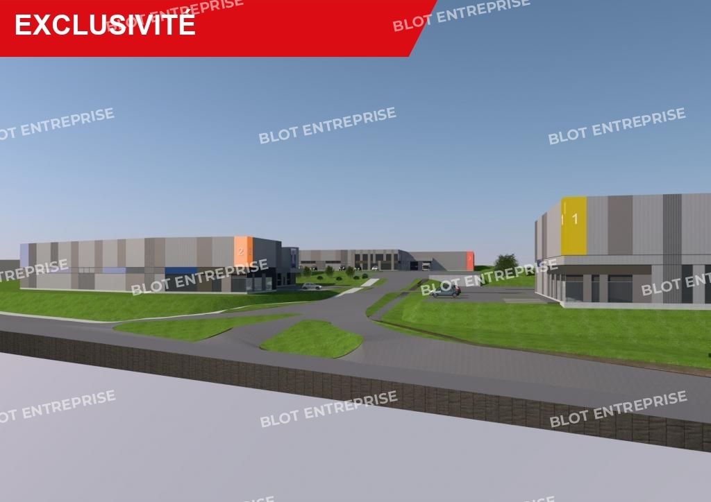 Vente entrepôts 4800 m² non divisibles