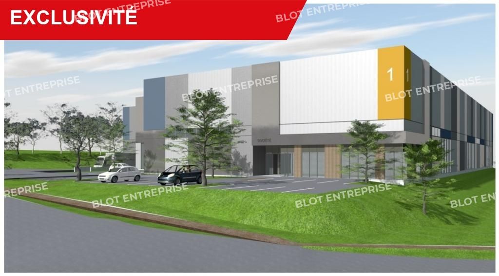 Vente entrepôts 2000 m² non divisibles