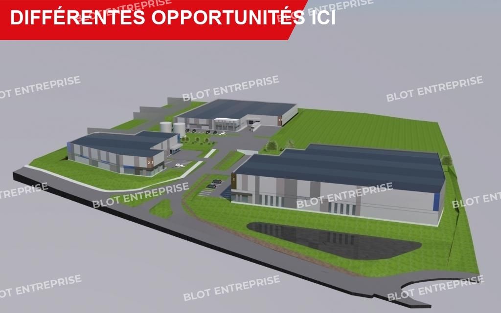 Vente entrepôts 4900 m² non divisibles
