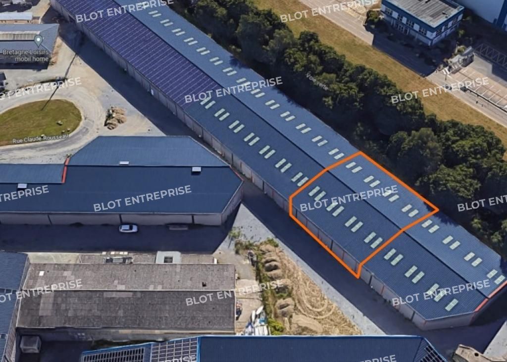 Location entrepôts 600 m² non divisibles