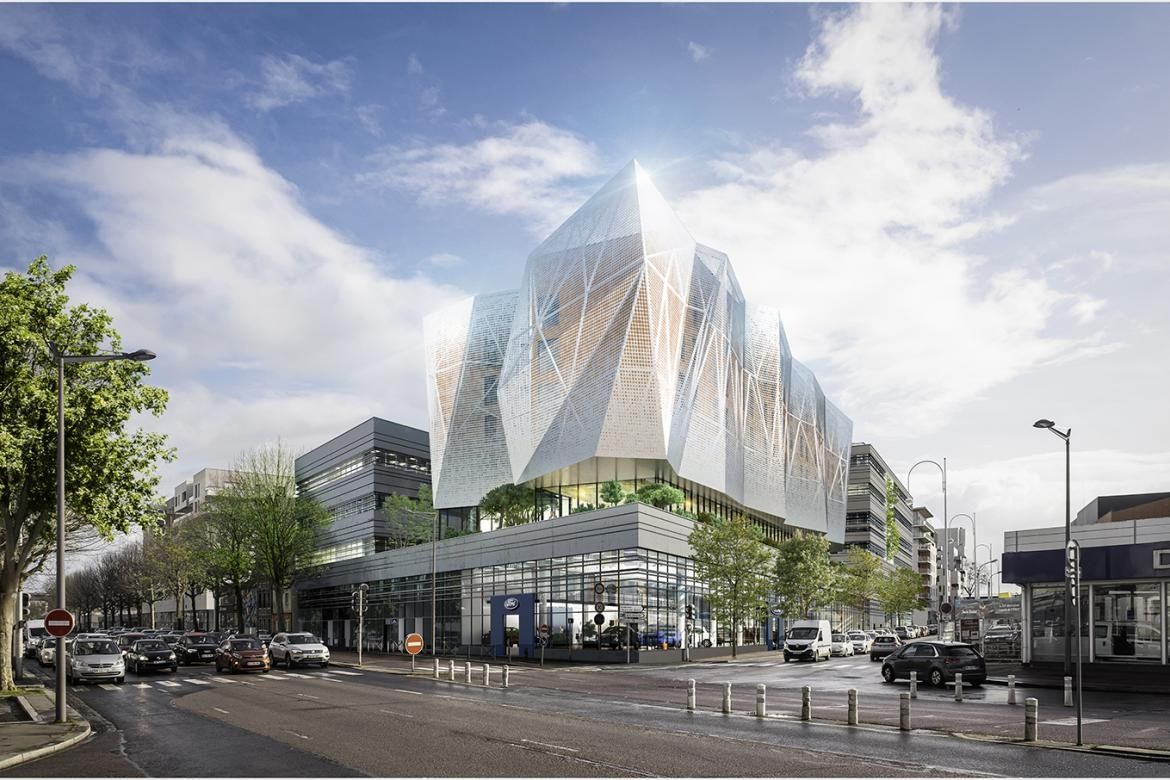 Location bureaux 4110 m² divisibles à partir de 120 m²