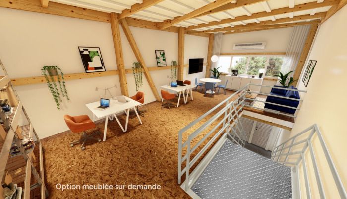 Location entrepôts 96 m² non divisibles