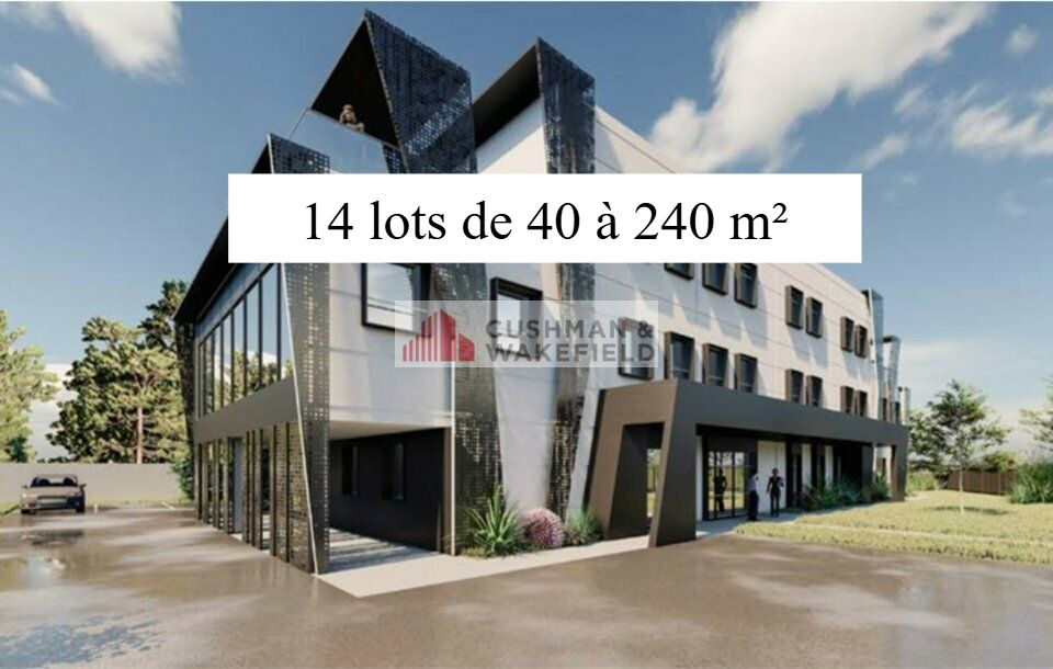 Vente bureaux 1309.9 m² divisibles à partir de 40 m²